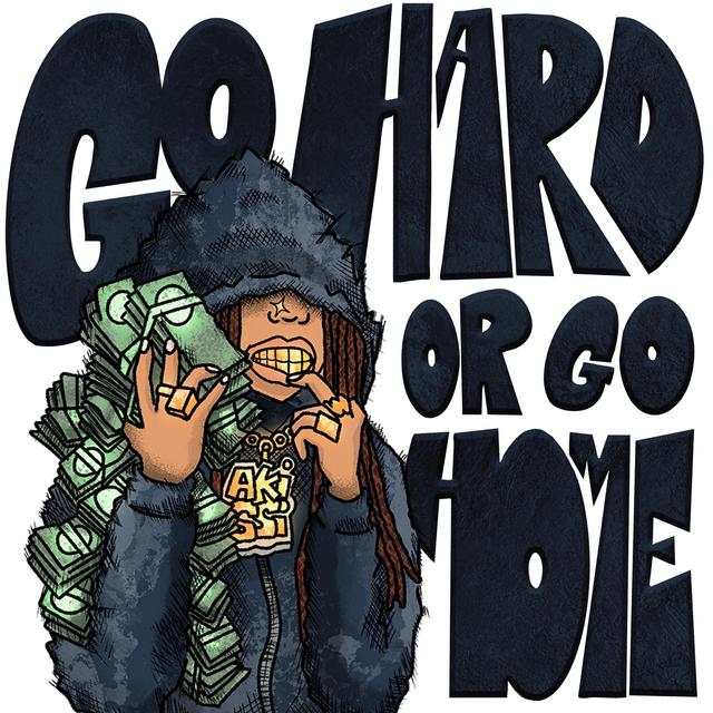Album cover art for GO HARD OR GO HOME