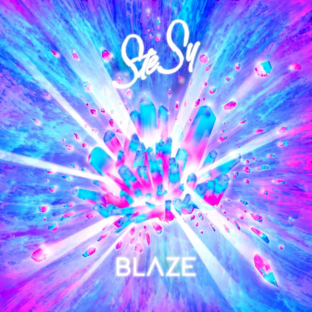 Album cover art for Blaze