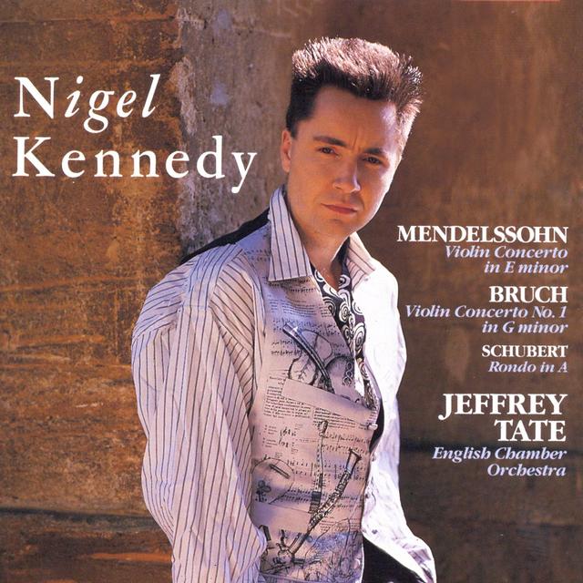Album cover art for Mendelssohn & Bruch: Violin Concertos
