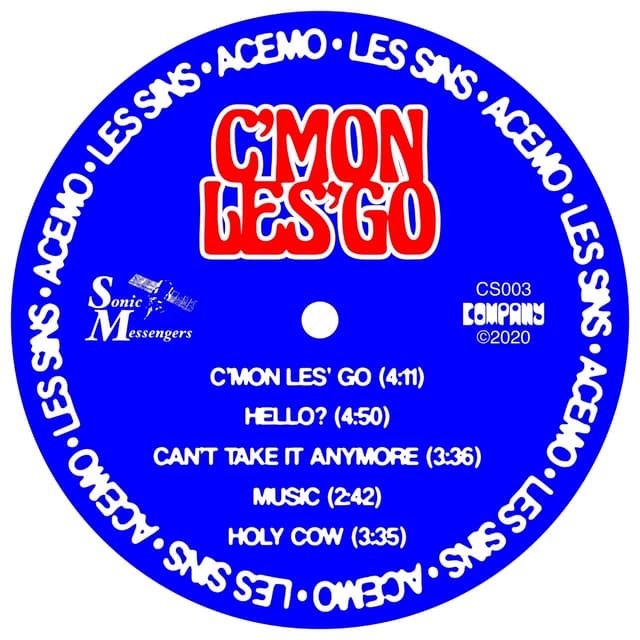 Album cover art for C'mon Les' Go