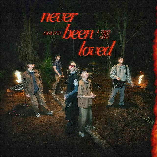 Album cover art for ไม่เคยถูกรัก (never been loved)