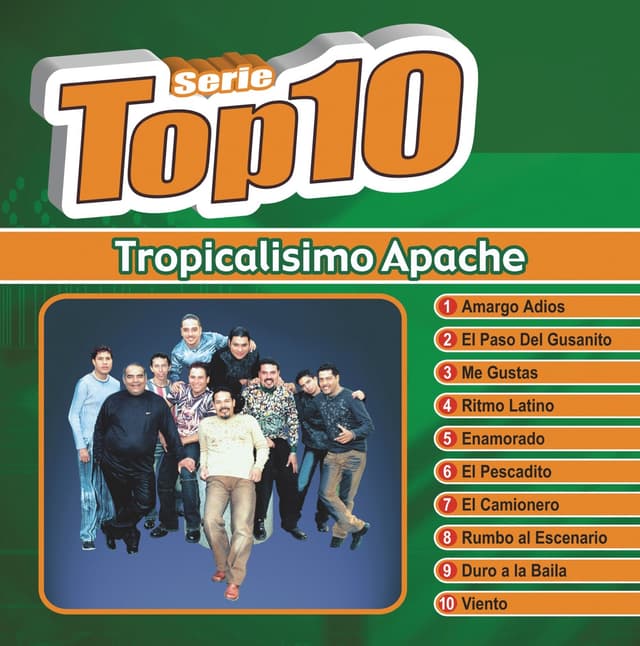 Album cover art for Serie Top Ten