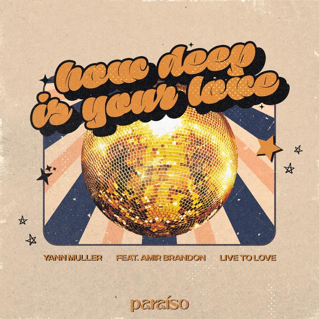 Album cover art for How Deep Is Your Love (feat. Amir Brandon)