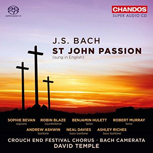 Album cover art for J. S. Bach : St John Passion