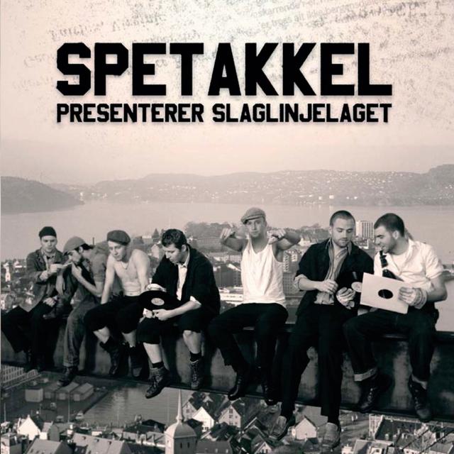 Album cover art for Presenterer Slaglinjelaget