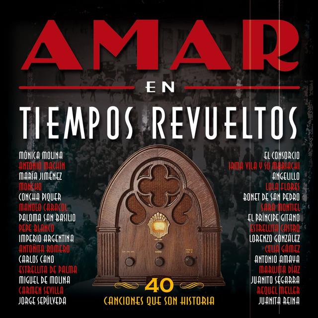 Album cover art for Amar En Tiempos Revueltos