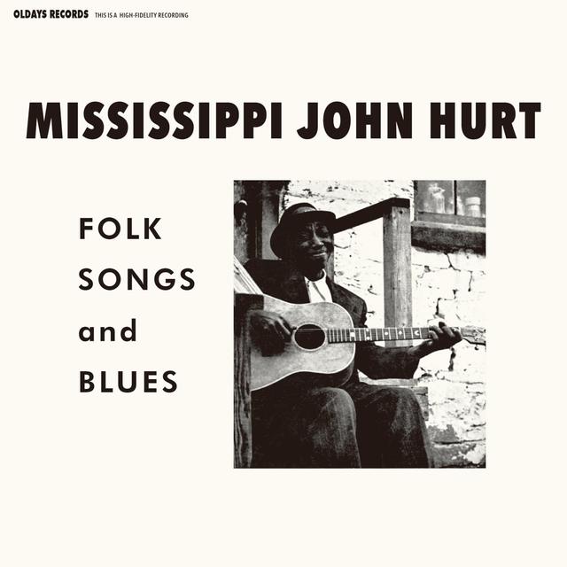 Album cover art for Folk Songs And Blues