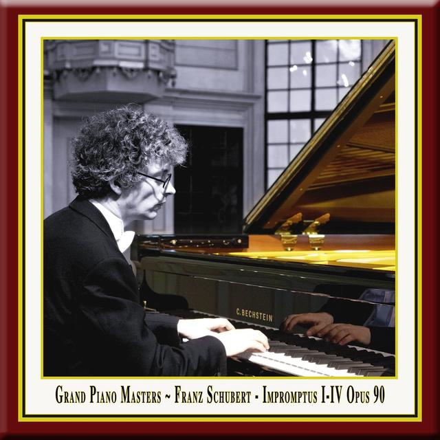 Album cover art for Grand Piano Masters - Schubert: Impromptus Opus 90 No.1-4
