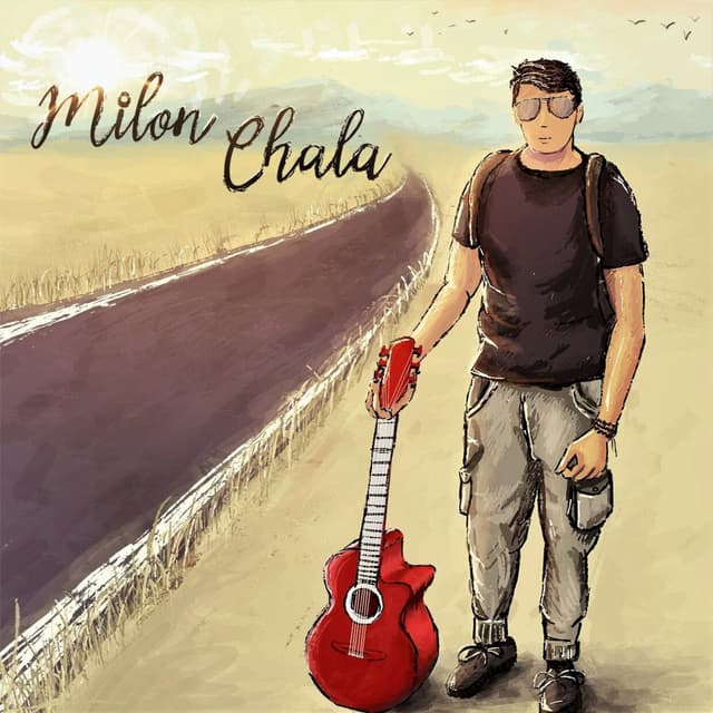 Album cover art for Milon Chala