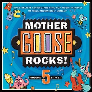 Album cover art for Mother Goose Rocks Vol. 5