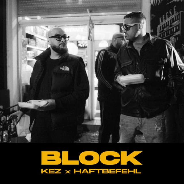 Album cover art for Block
