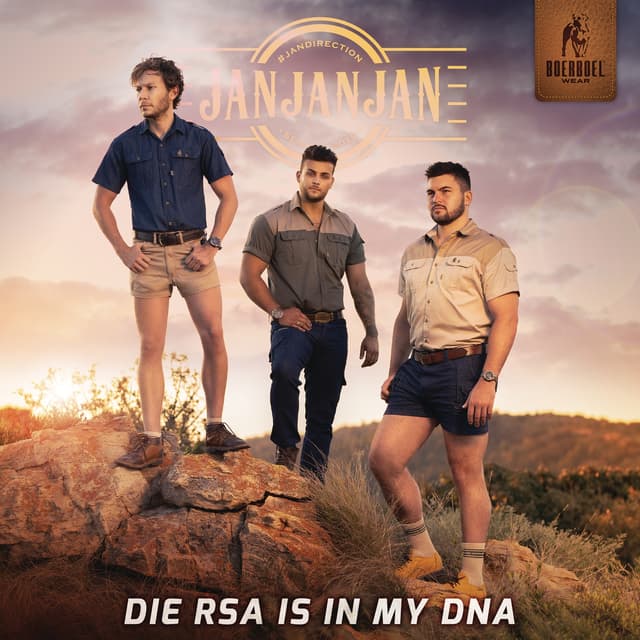 Album cover art for Die RSA is in my DNA