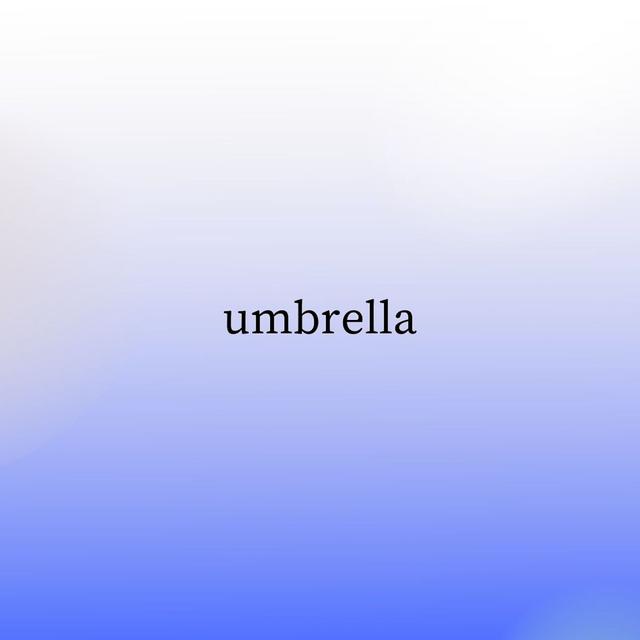 Album cover art for Umbrella (Sped Up) - Single
