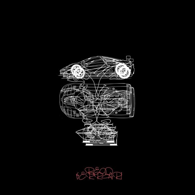 Album cover art for Red Ferrari