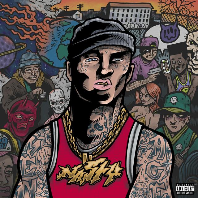 Album cover art for Menace