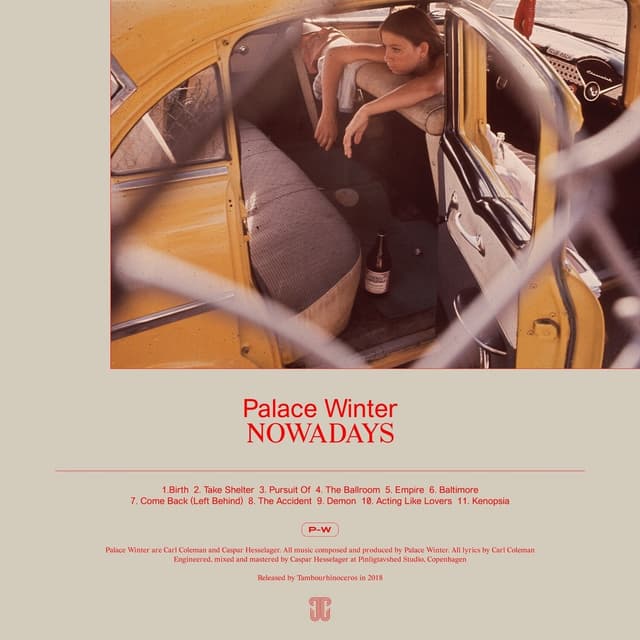 Album cover art for Nowadays