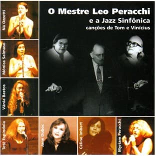 Album cover art for O Mestre Leo Peracchi E A Jazz Sinfônica - Canções De Tom E Vinicius