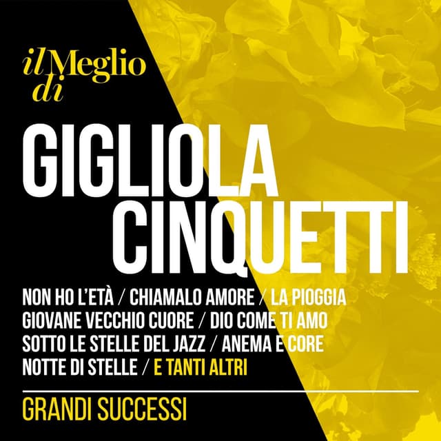 Album cover art for Il Meglio di Gigliola Cinquetti - Grandi Successi