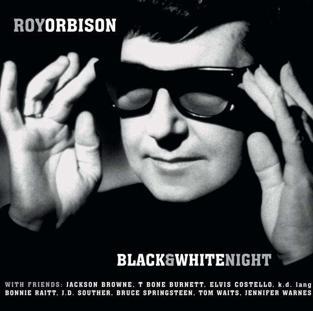 Album cover art for A Black and White Night Live