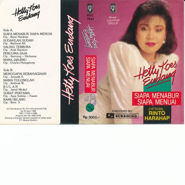 Album cover art for Siapa Menabur Siapa Menuai