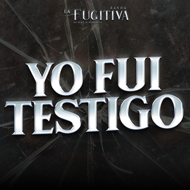 Album cover art for Yo Fui Testigo