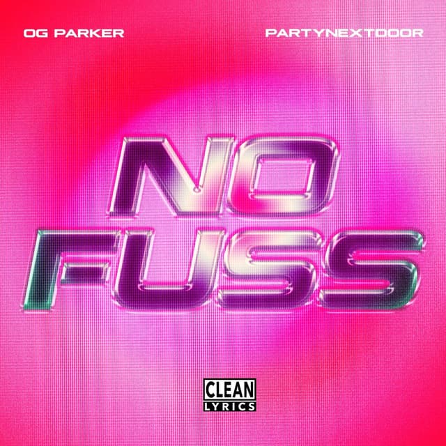 Album cover art for No Fuss