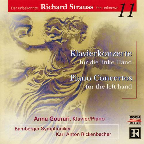 Album cover art for Strauss: Klavierkonzerte für die Linke Hand