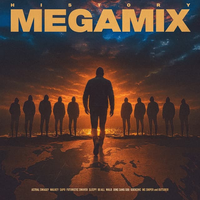Album cover art for HISTORY MEGAMIX