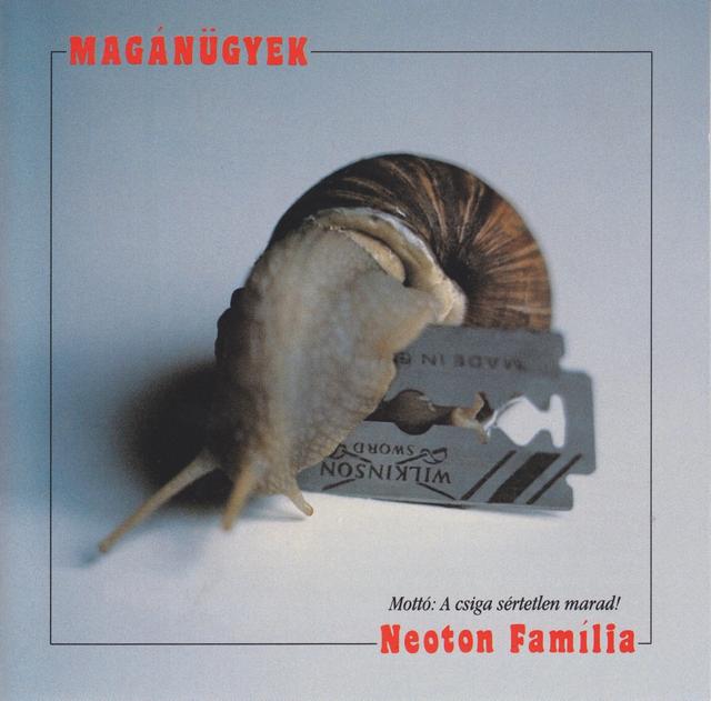 Album cover art for Magánügyek