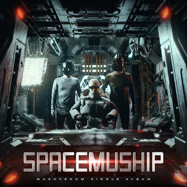 Album cover art for SPACE MUSHIP