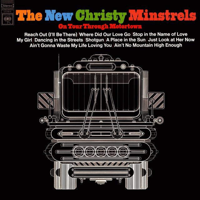 Album cover art for On Tour Through Motortown