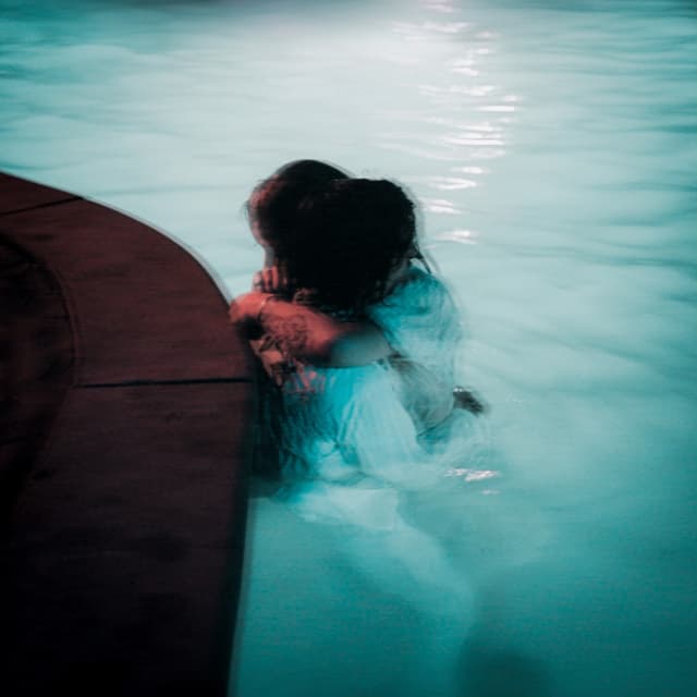 Album cover art for Nightswimming
