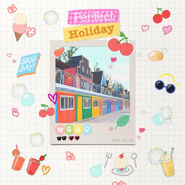 Album cover art for Perfect Holiday