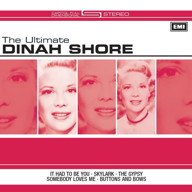 Album cover art for The Ultimate Dinah Shore