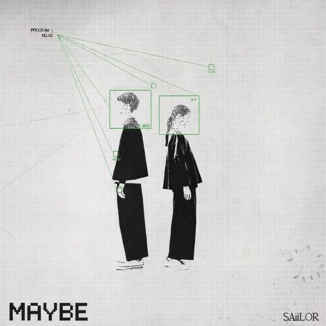 Album cover art for MAYBE