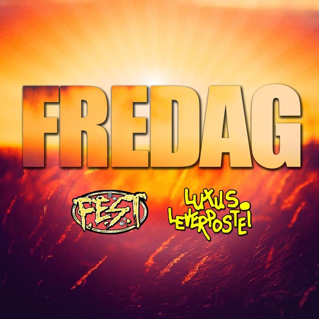 Album cover art for Fredag