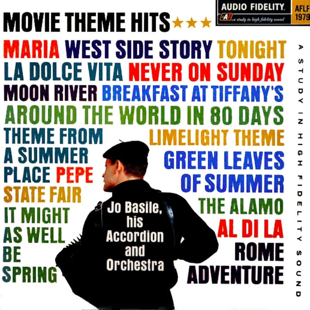 Album cover art for Movie Theme Hits
