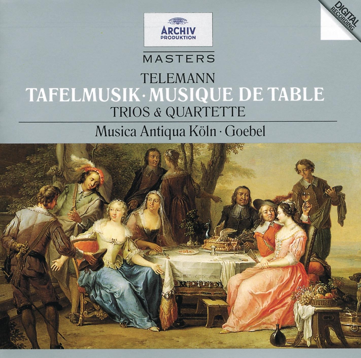 Telemann: Tafelmusik (Trios und Quartette)