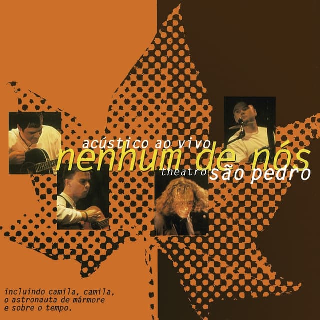 Album cover art for Acústico Ao Vivo