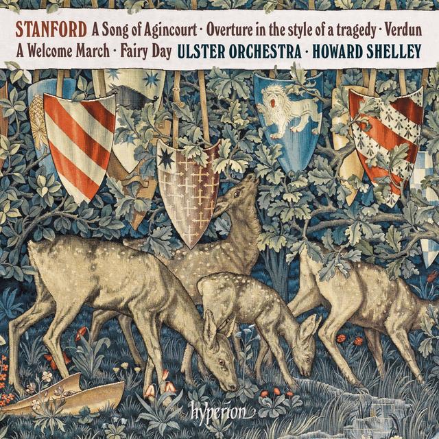 Album cover art for Stanford: A Song of Agincourt & Other Works