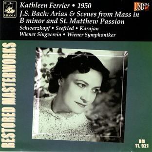 Kathleen Ferrier Sings Bach - St. Matthew Passion - Mass In B Minor - Vienna, 1950