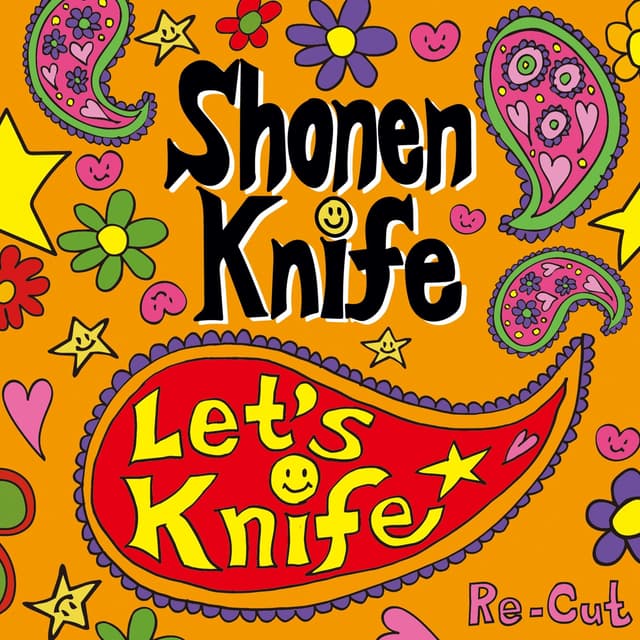 Album cover art for Let's Knife Re-Cut