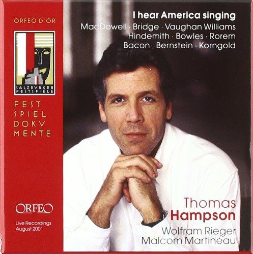 Album cover art for I Hear America Singing