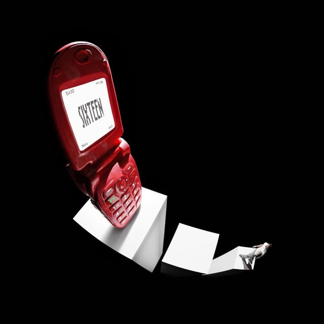 Album cover art for sixteen