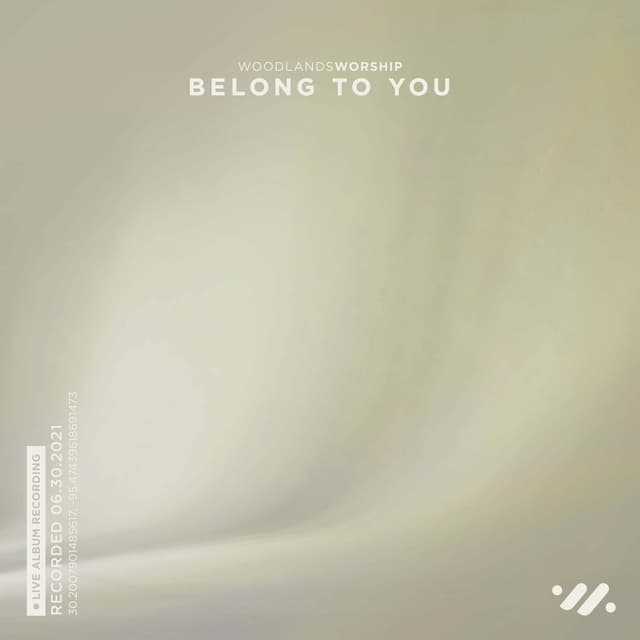Album cover art for Belong to You (live)