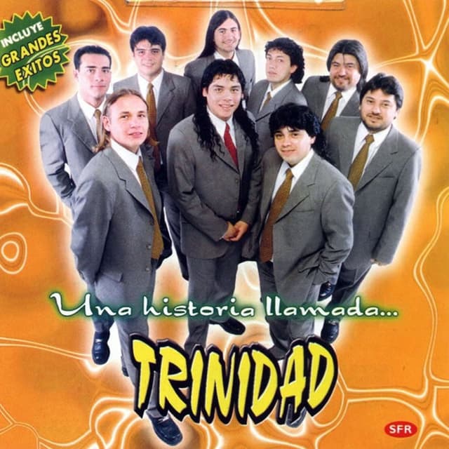 Album cover art for Una historia llamada trinidad