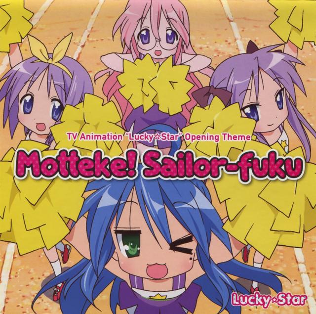 Album cover art for Motteke! Sailor-fuku