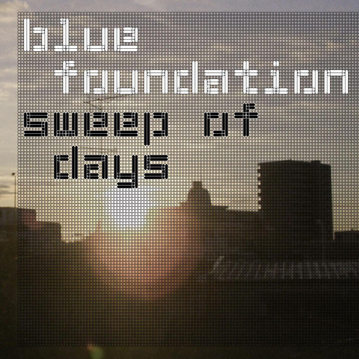 Lyric cover art as blurred background