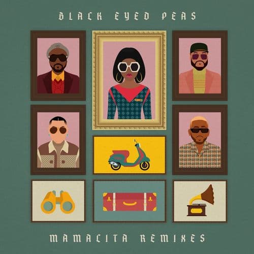 Album cover art for Mamacita – The Remixes