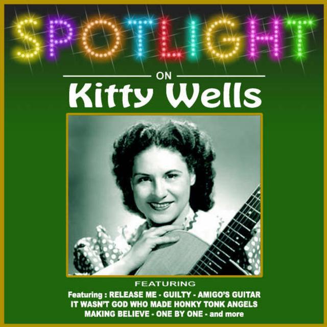 Album cover art for Spotlight On Kitty Wells